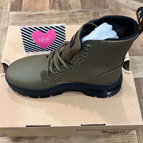 🔥DR MARTENS Combs II Poly Casual Boots 💚NWT - Picture 10 of 11